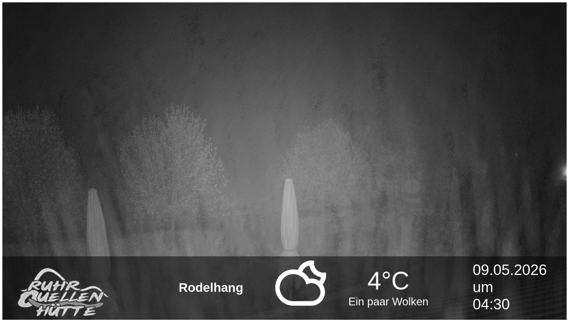 Archived image Webcam Ruhrquelle Winterberg Lower station