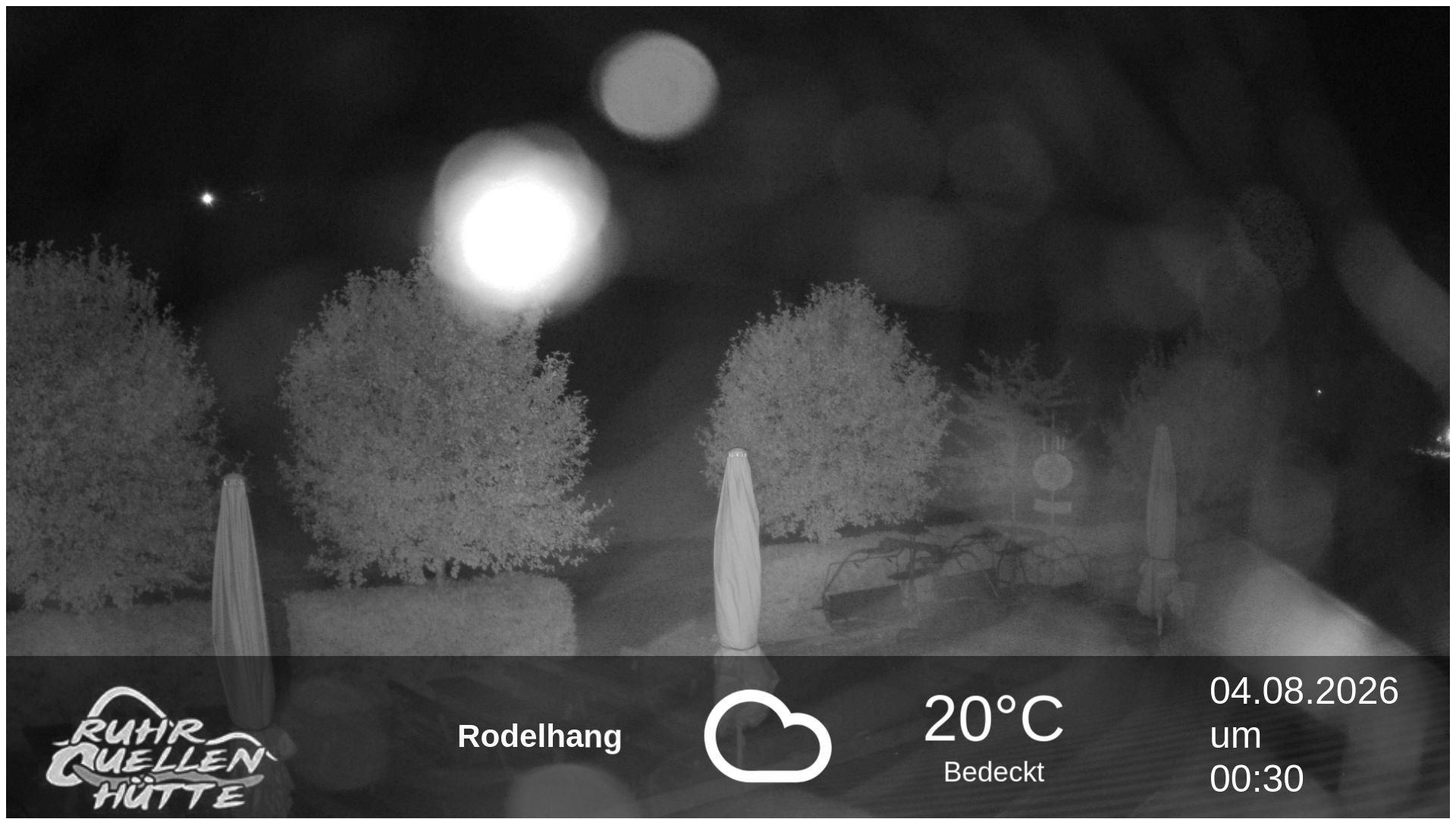 Archived image Webcam Ruhrquelle Winterberg Lower station