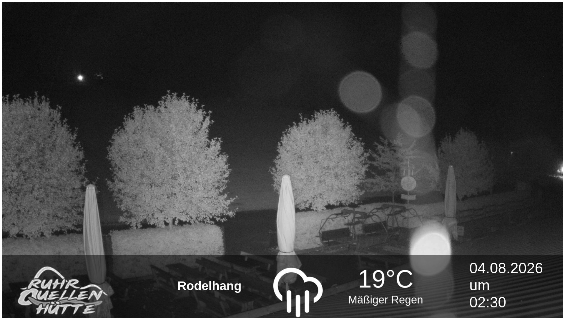 Archived image Webcam Ruhrquelle Winterberg Lower station