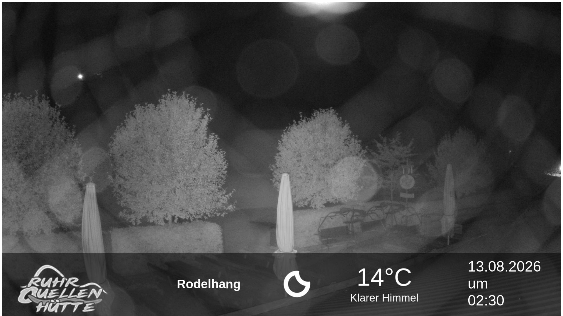 Archived image Webcam Ruhrquelle Winterberg Lower station