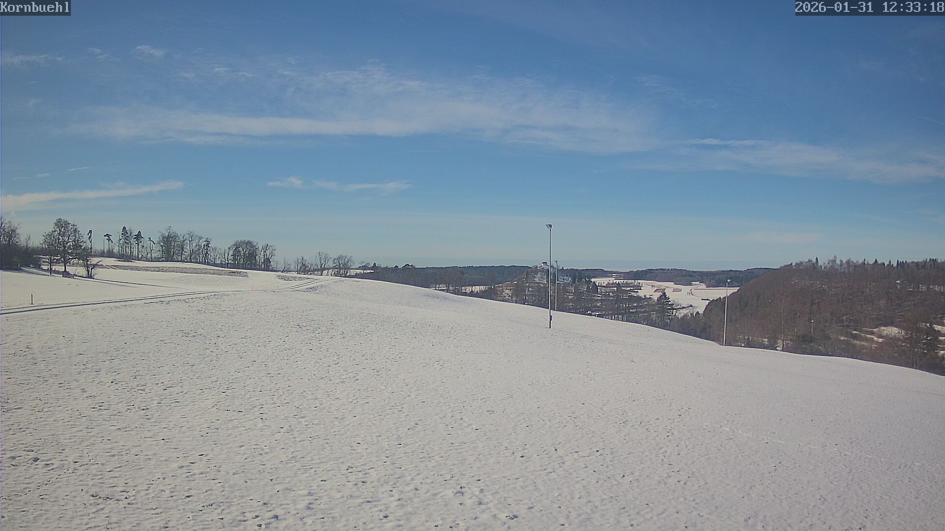 Archiv Foto Webcam Salmendingen Blick Piste und vom Lift