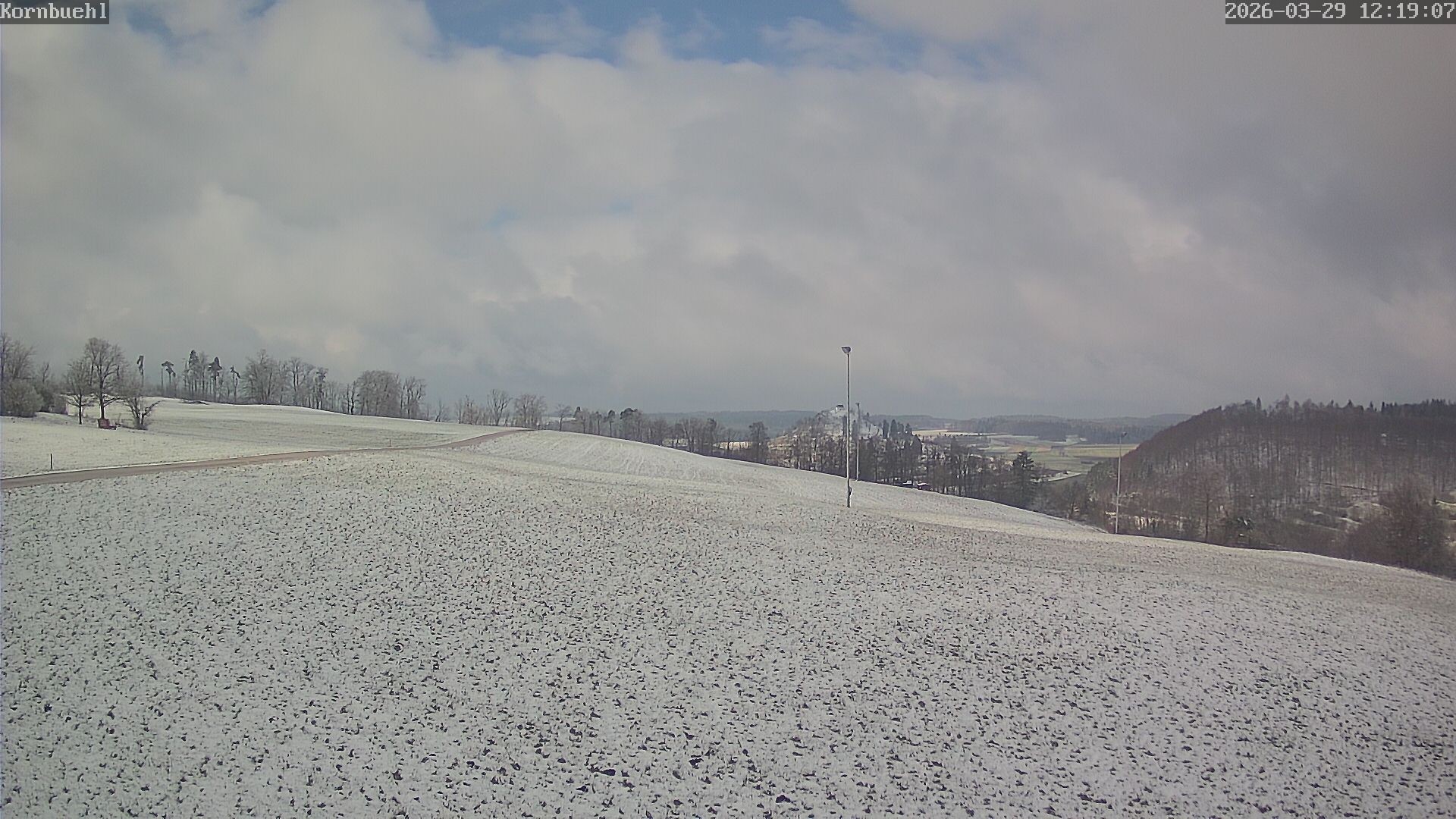 Archiv Foto Webcam Salmendingen Blick Piste und vom Lift
