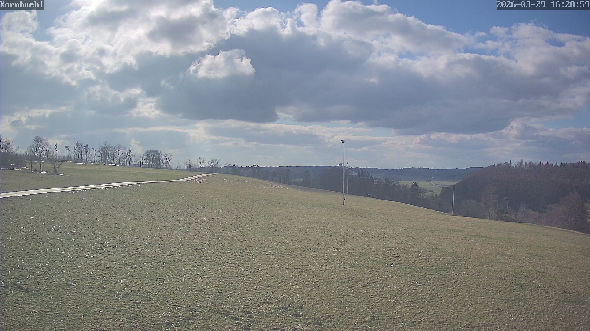 Archiv Foto Webcam Salmendingen Blick Piste und vom Lift