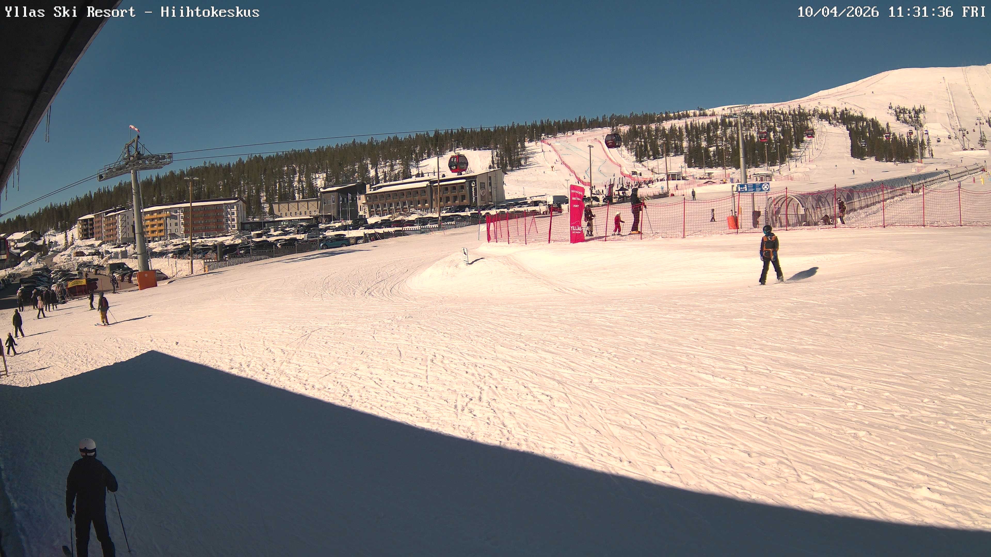 Archived image Webcam Ylläs Ski Resort, Lapland