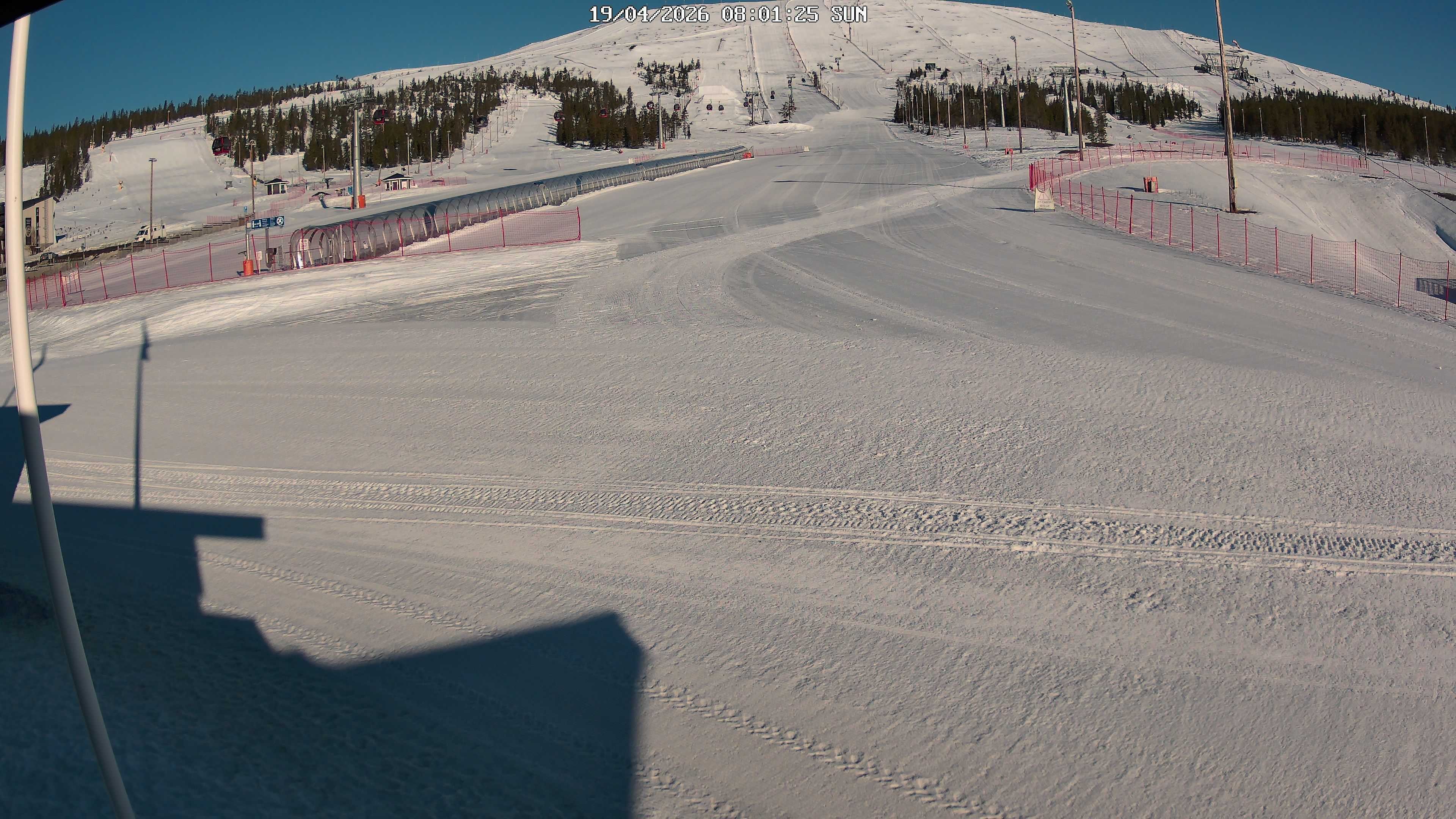 Archived image Webcam Ylläs Slope Cam Rinne