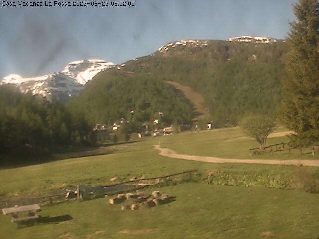 Archiv Foto Webcam Casa Vacanze La Rossa, Alpe Devero