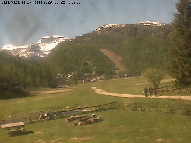 Archiv Foto Webcam Casa Vacanze La Rossa, Alpe Devero