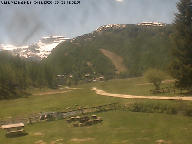 Archiv Foto Webcam Casa Vacanze La Rossa, Alpe Devero