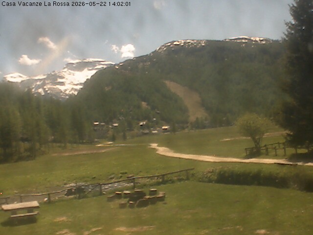 Archiv Foto Webcam Casa Vacanze La Rossa, Alpe Devero