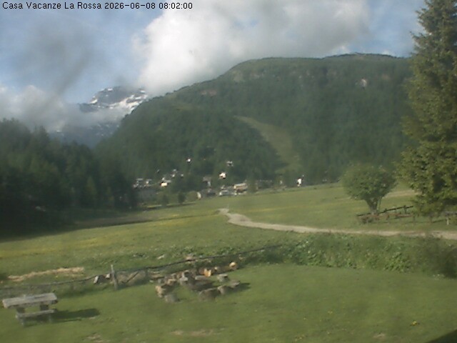 Archiv Foto Webcam Casa Vacanze La Rossa, Alpe Devero