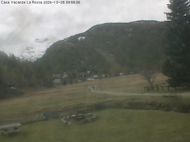 Archiv Foto Webcam Casa Vacanze La Rossa, Alpe Devero