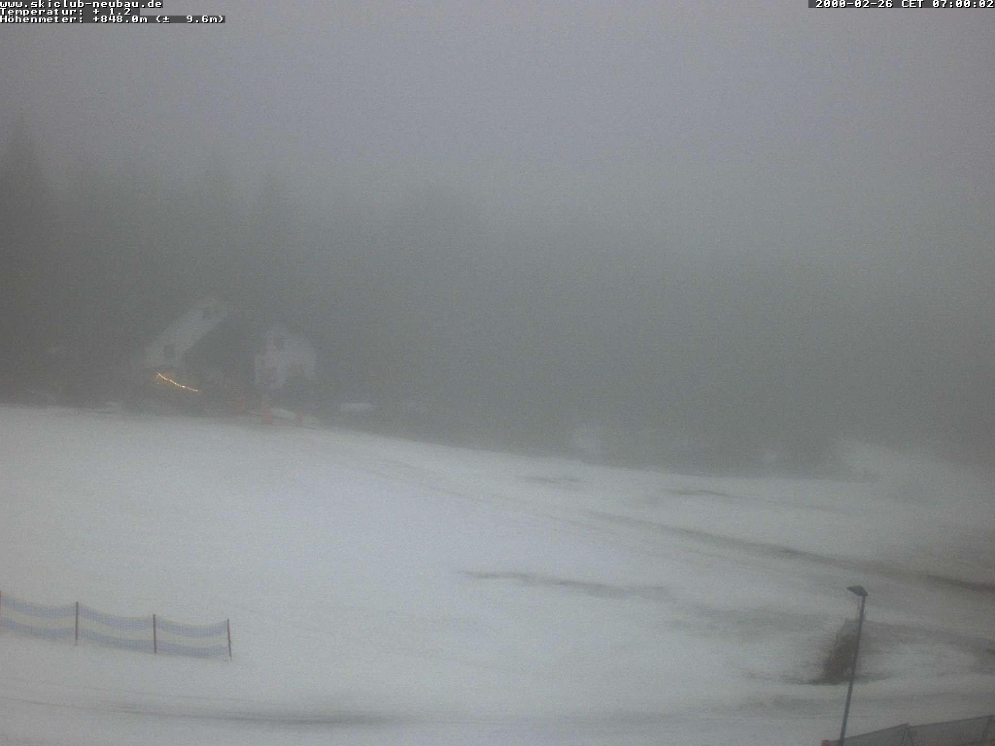 Archived image Webcam "Bleaml Alm" Restaurant