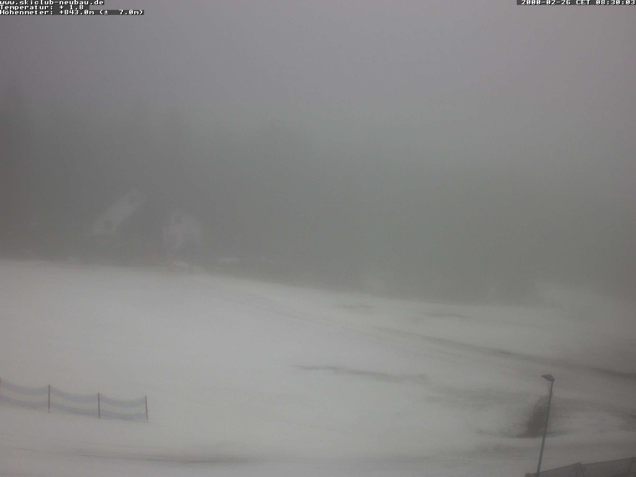 Archived image Webcam "Bleaml Alm" Restaurant