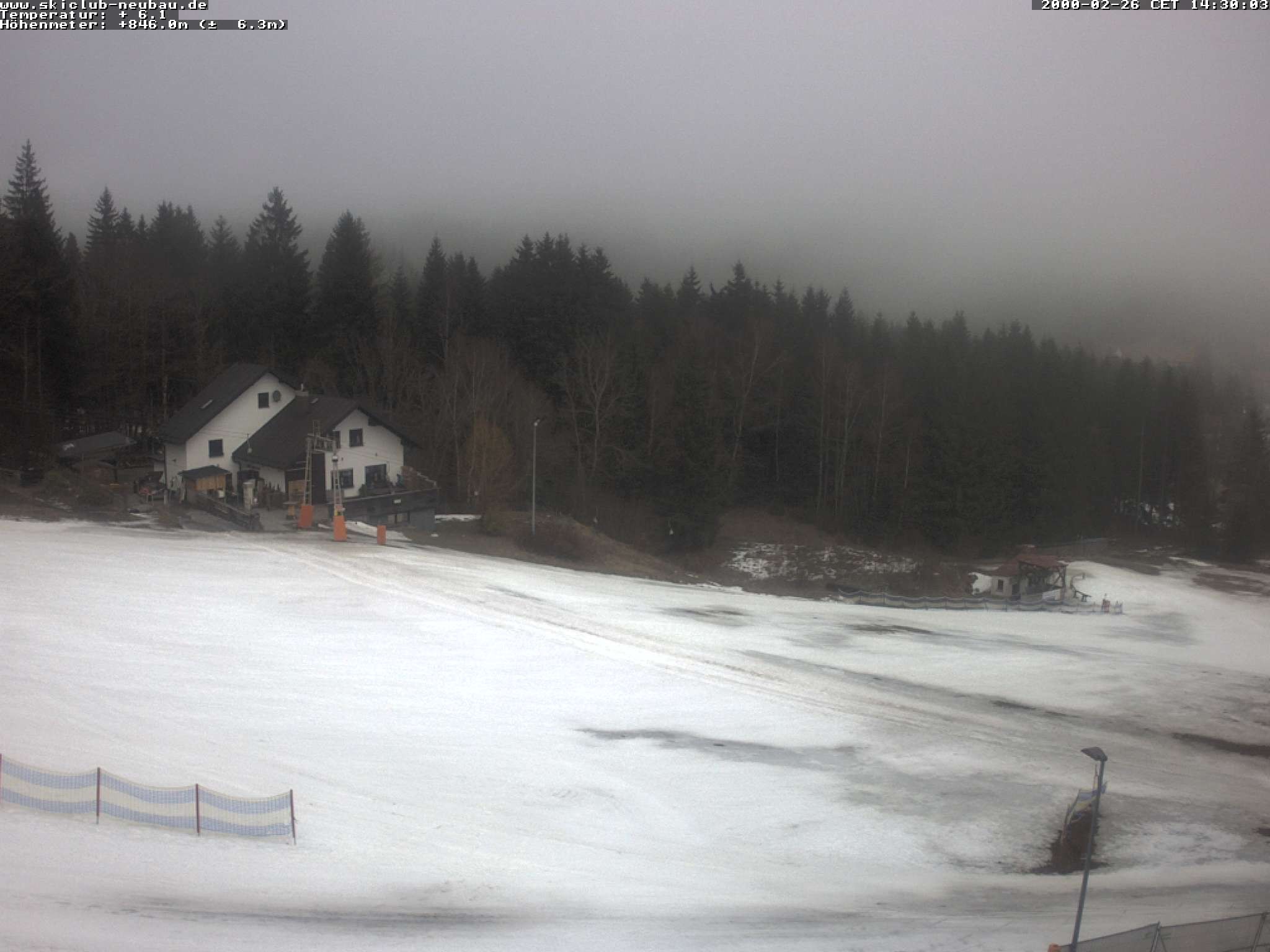 Archived image Webcam "Bleaml Alm" Restaurant