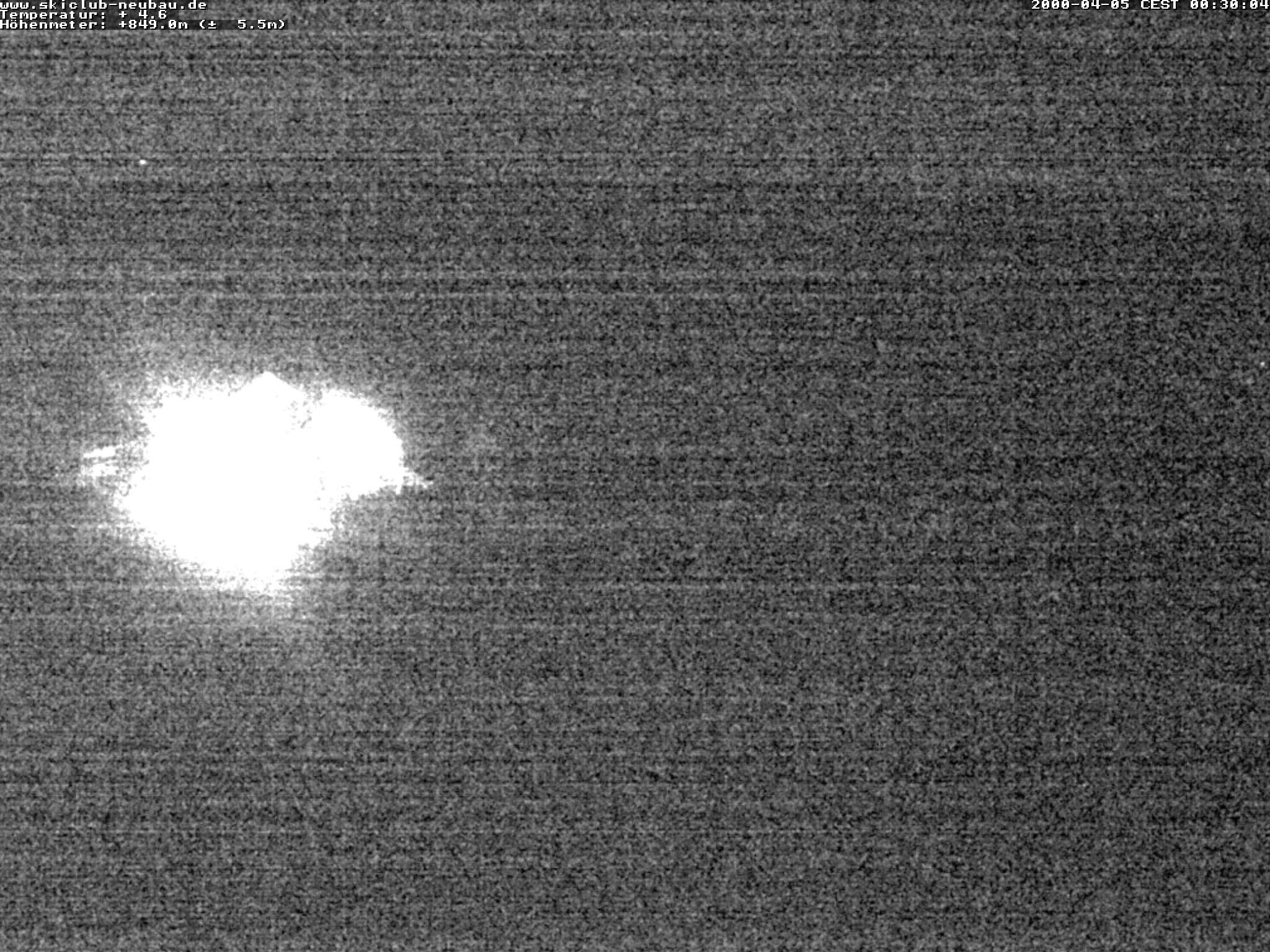 Archived image Webcam "Bleaml Alm" Restaurant