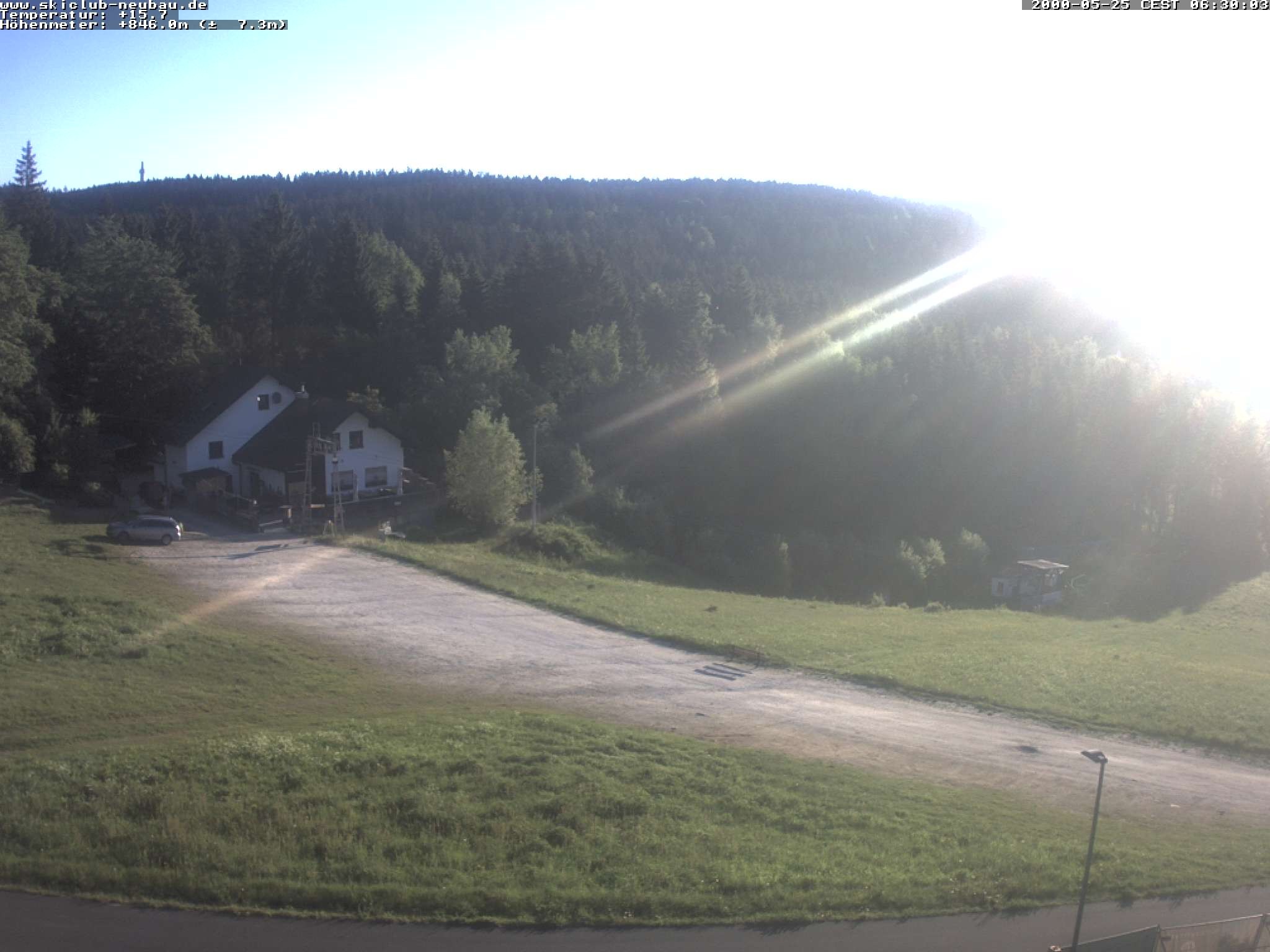 Archived image Webcam "Bleaml Alm" Restaurant