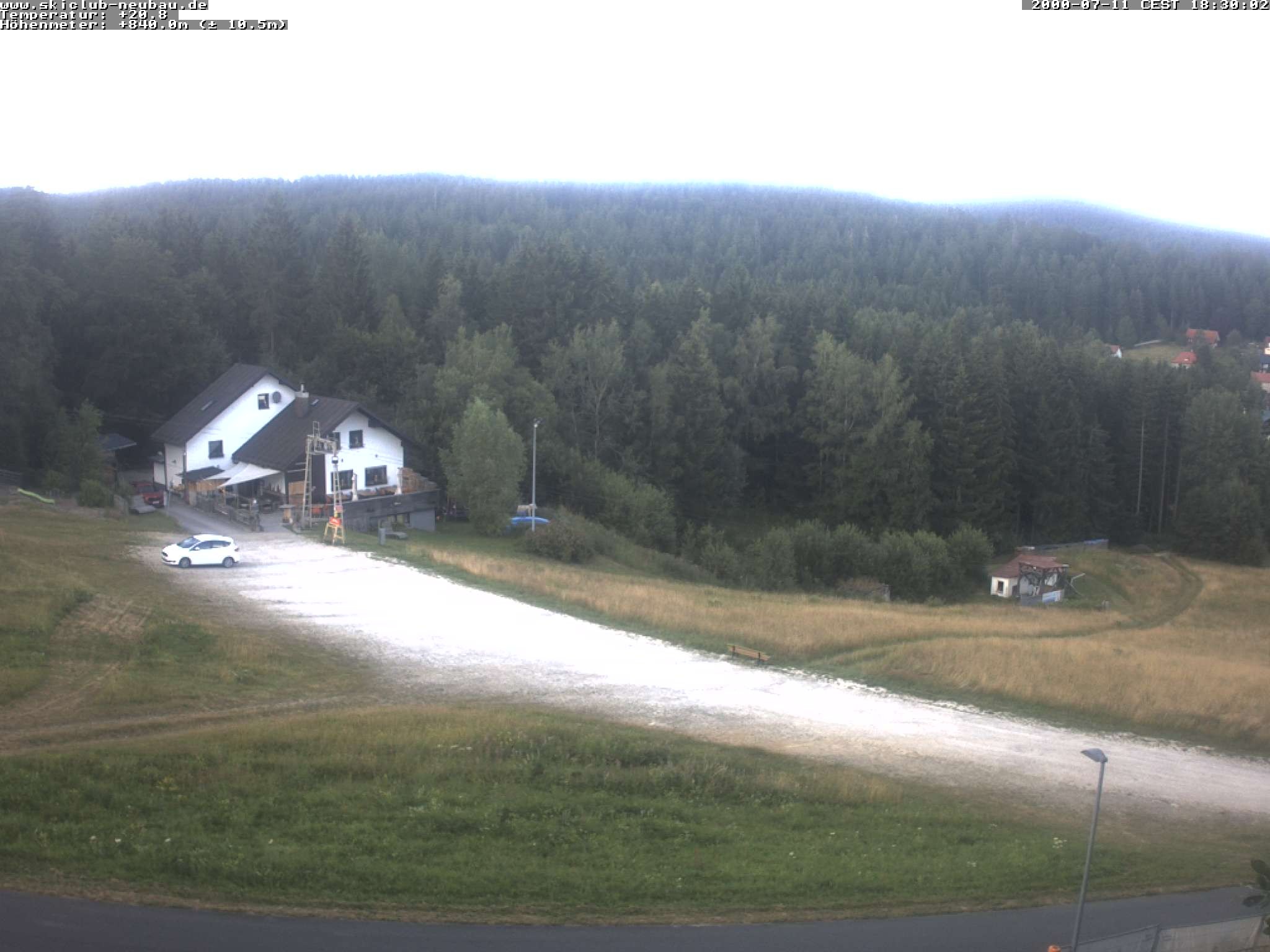 Archived image Webcam "Bleaml Alm" Restaurant