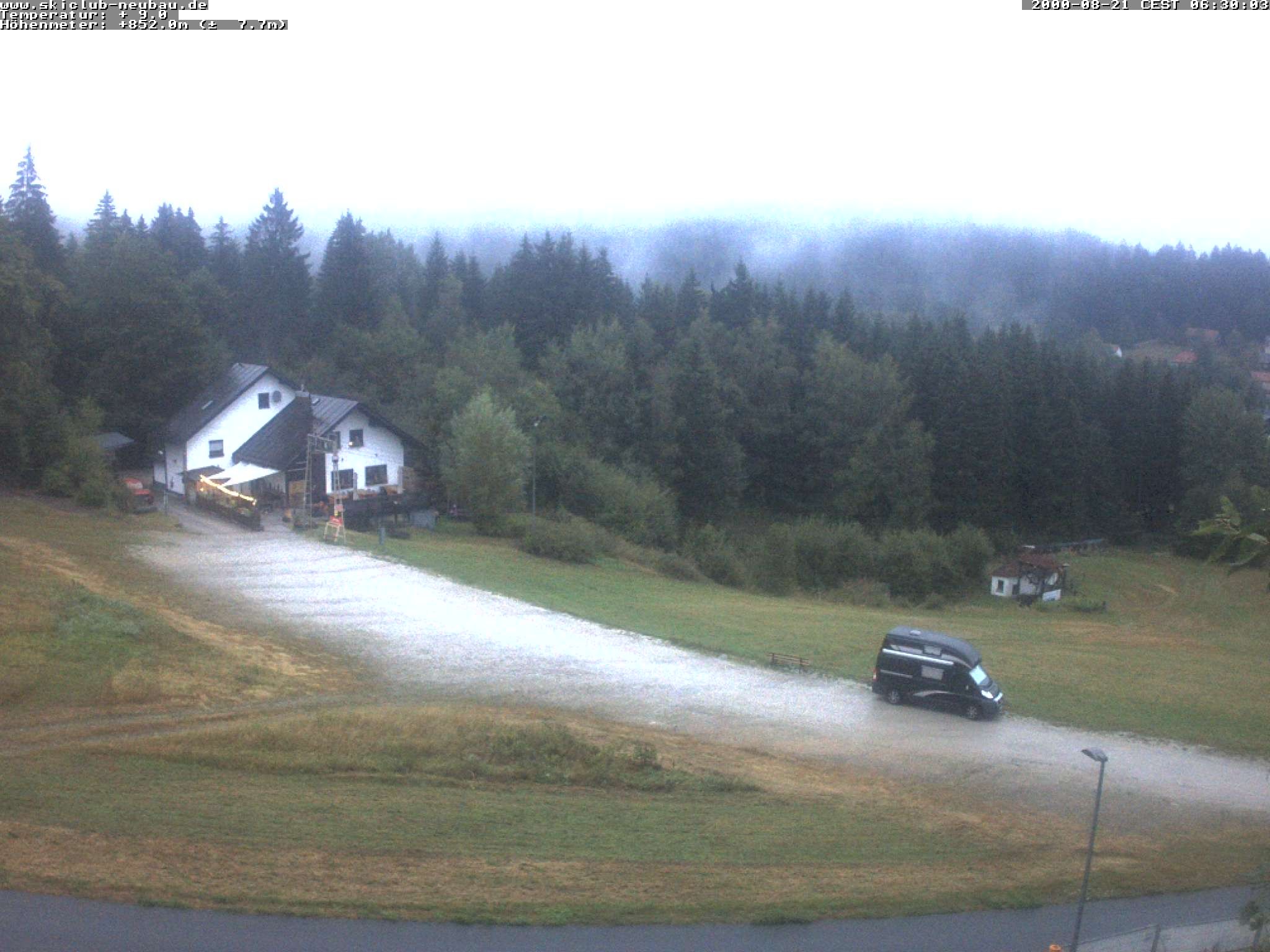 Archived image Webcam "Bleaml Alm" Restaurant