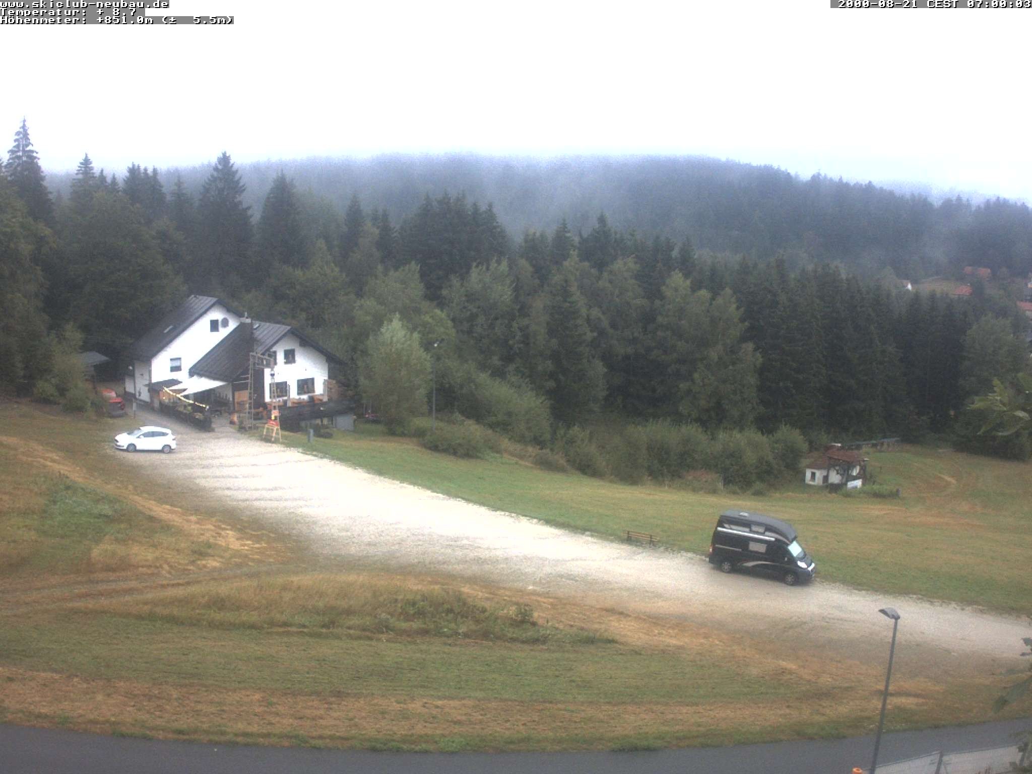 Archived image Webcam "Bleaml Alm" Restaurant
