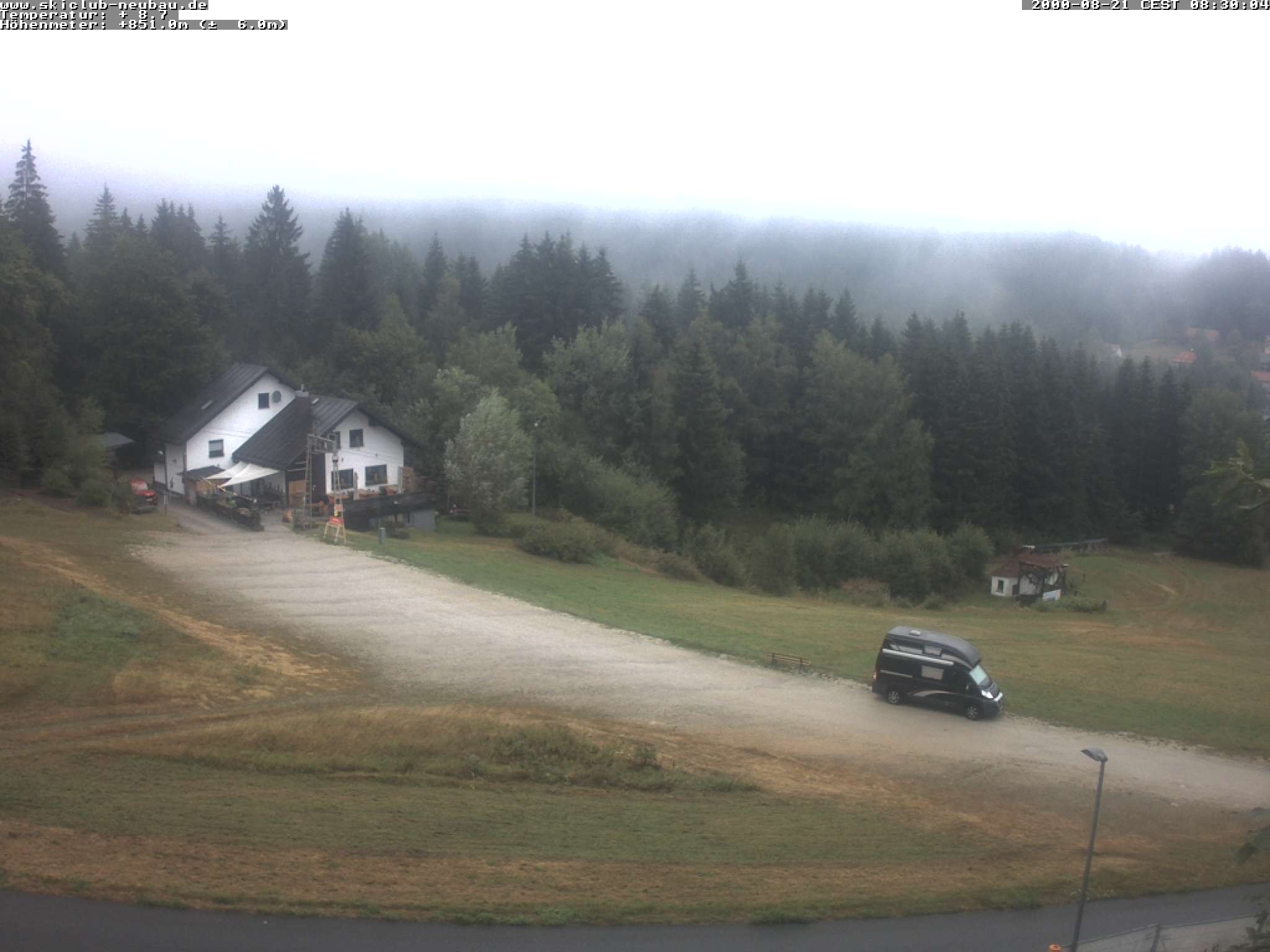 Archived image Webcam "Bleaml Alm" Restaurant