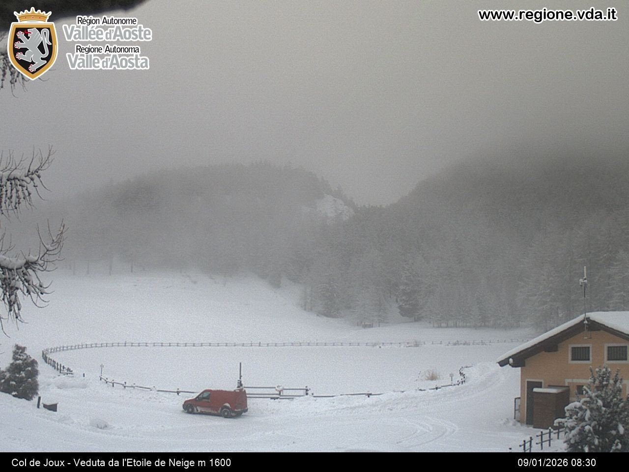 Archiv Foto Webcam Colle di Joux - Aostatal