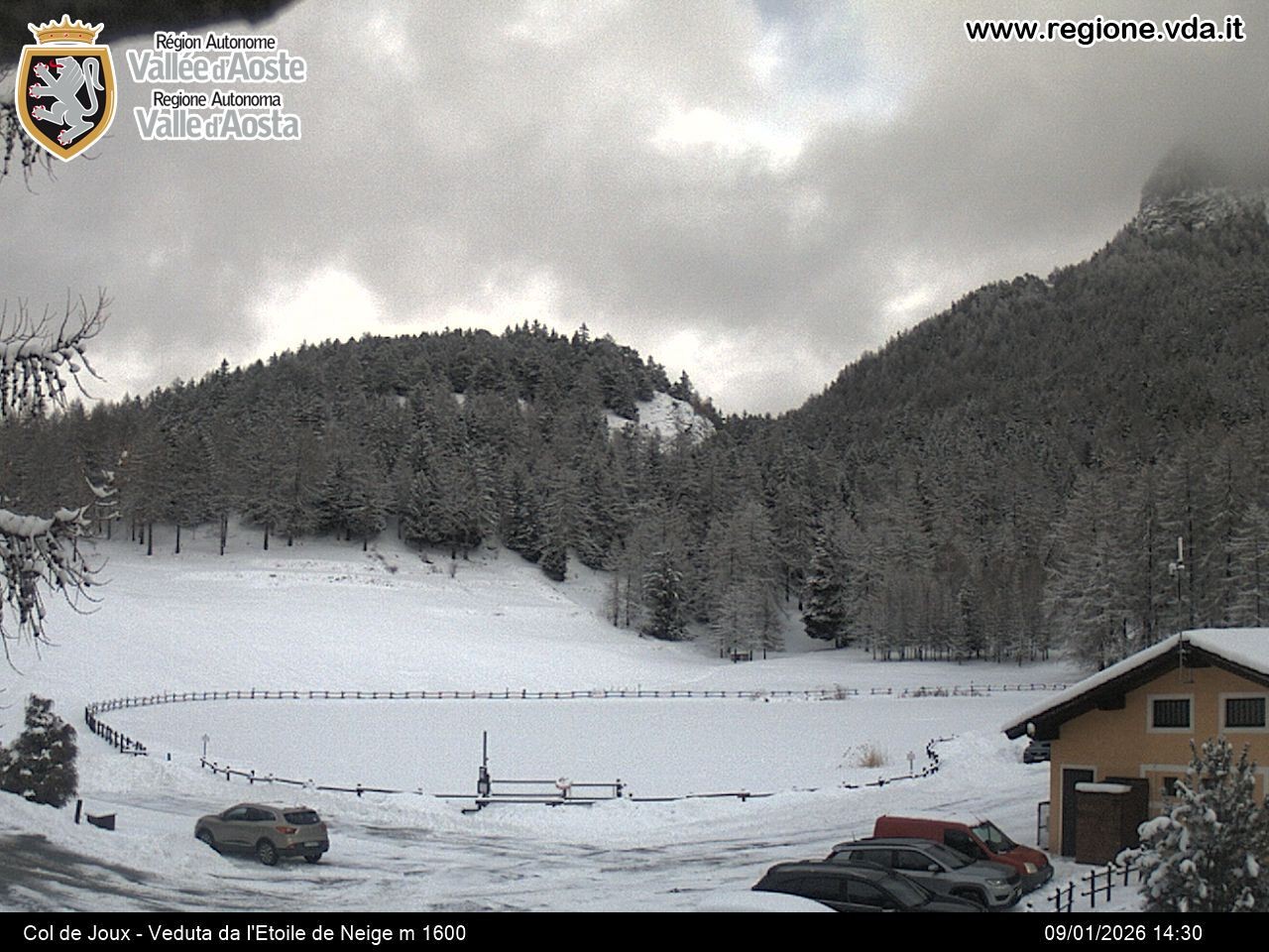 Archiv Foto Webcam Colle di Joux - Aostatal