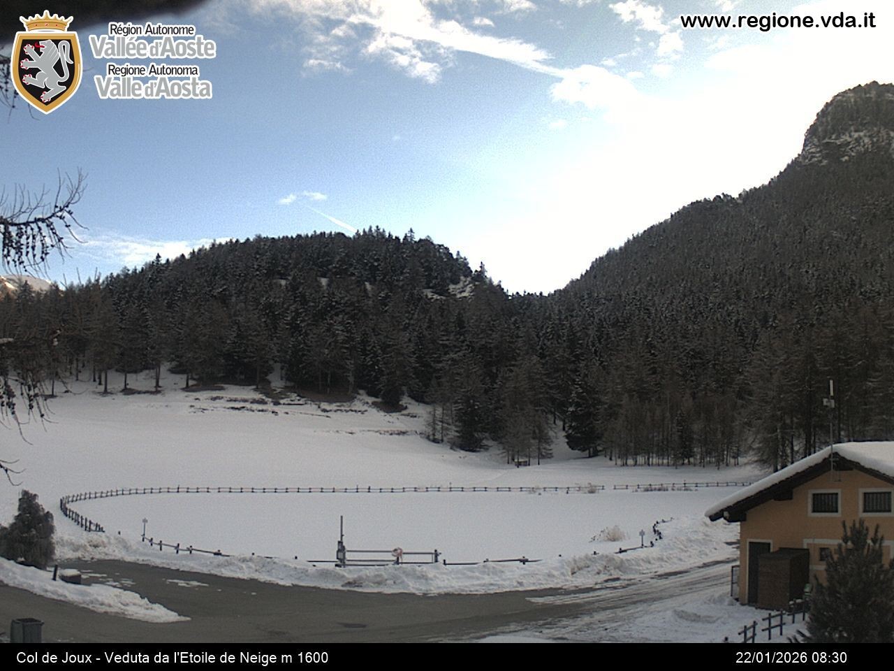 Archiv Foto Webcam Colle di Joux - Aostatal