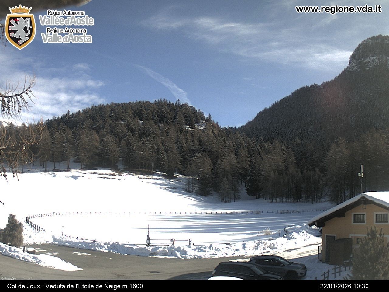 Archiv Foto Webcam Colle di Joux - Aostatal