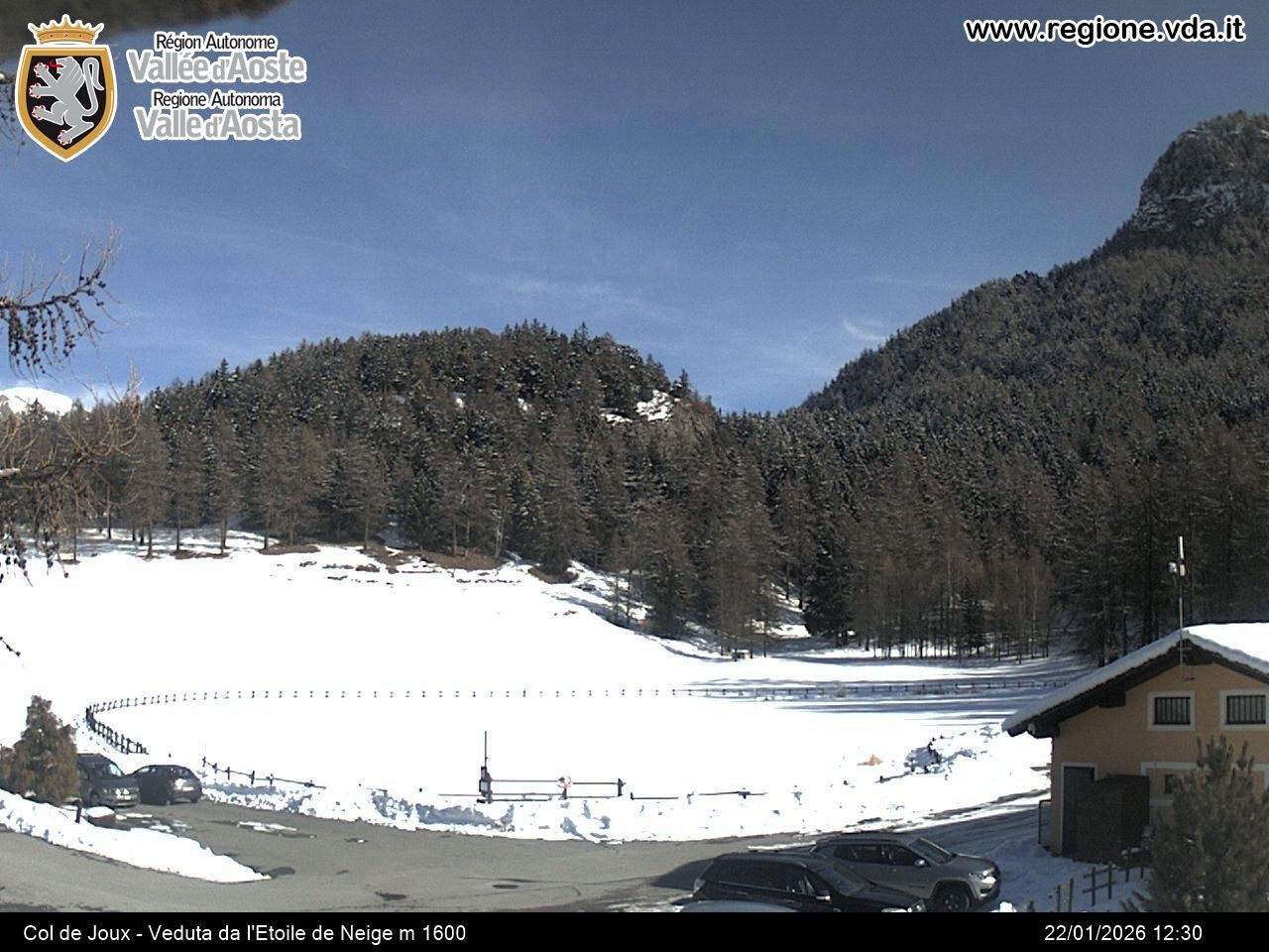 Archiv Foto Webcam Colle di Joux - Aostatal