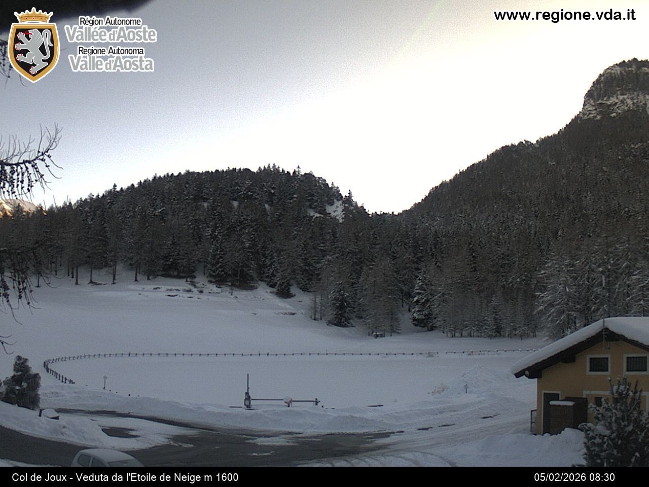 Archiv Foto Webcam Colle di Joux - Aostatal