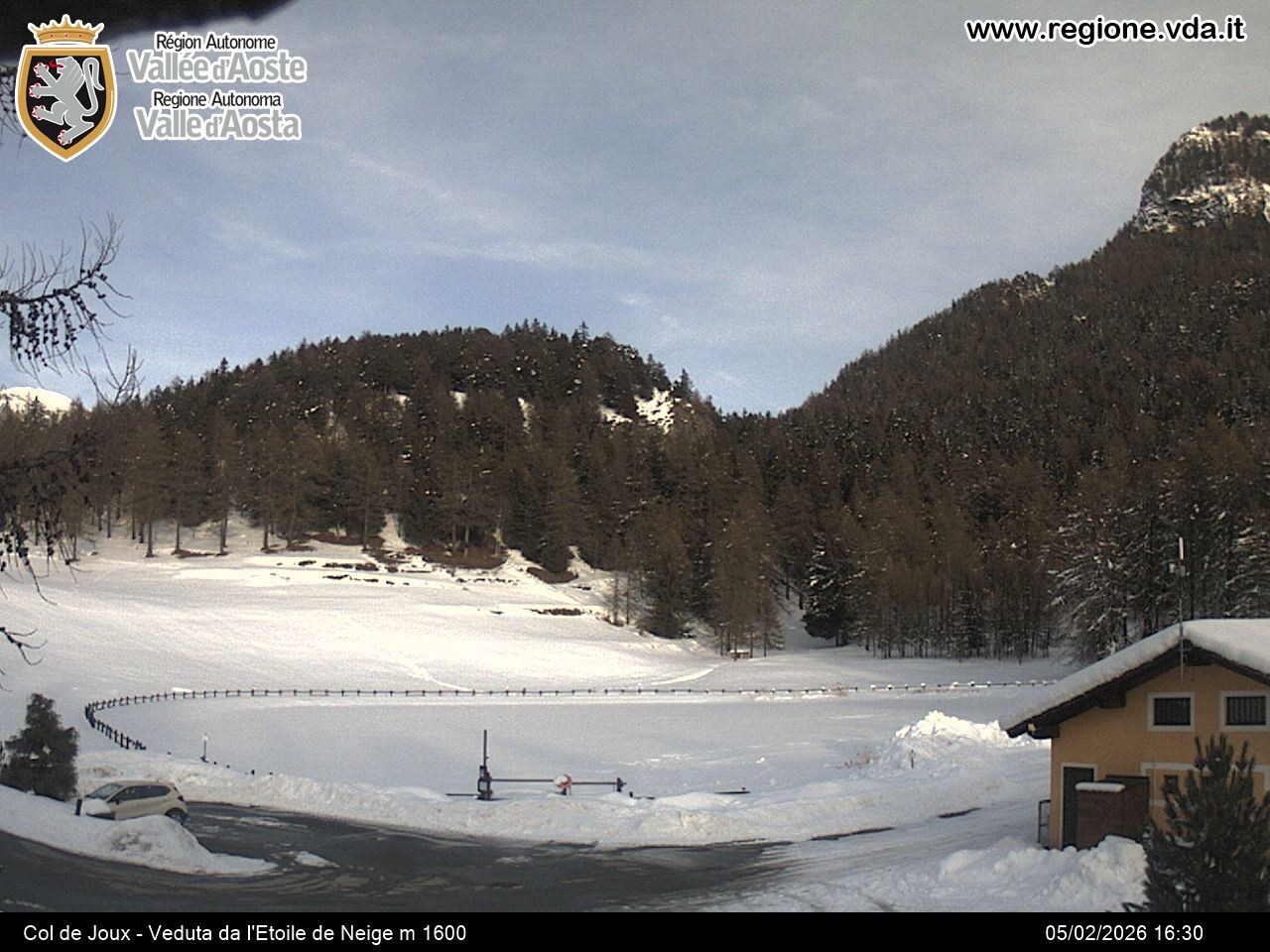 Archiv Foto Webcam Colle di Joux - Aostatal