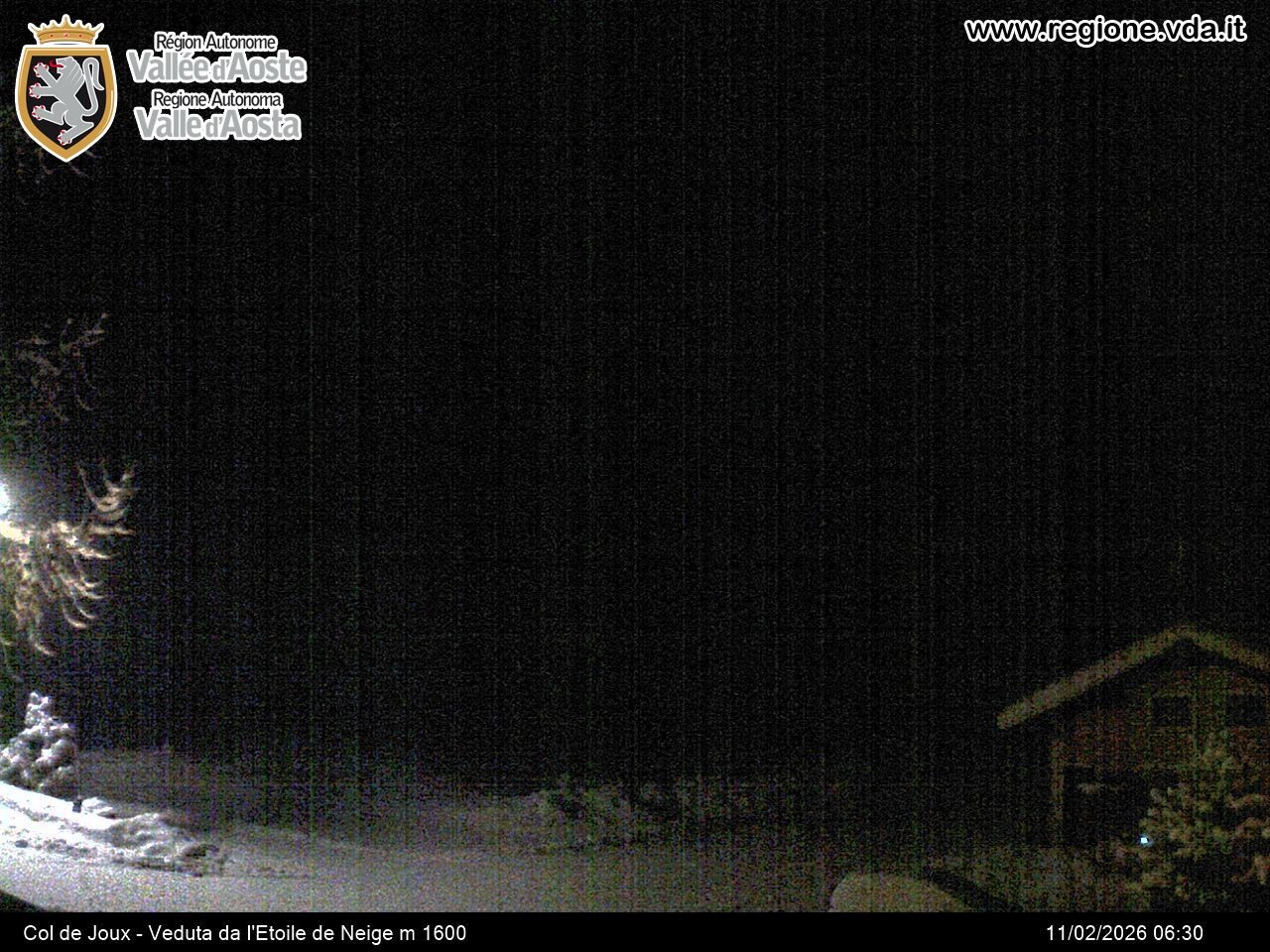 Archiv Foto Webcam Colle di Joux - Aostatal