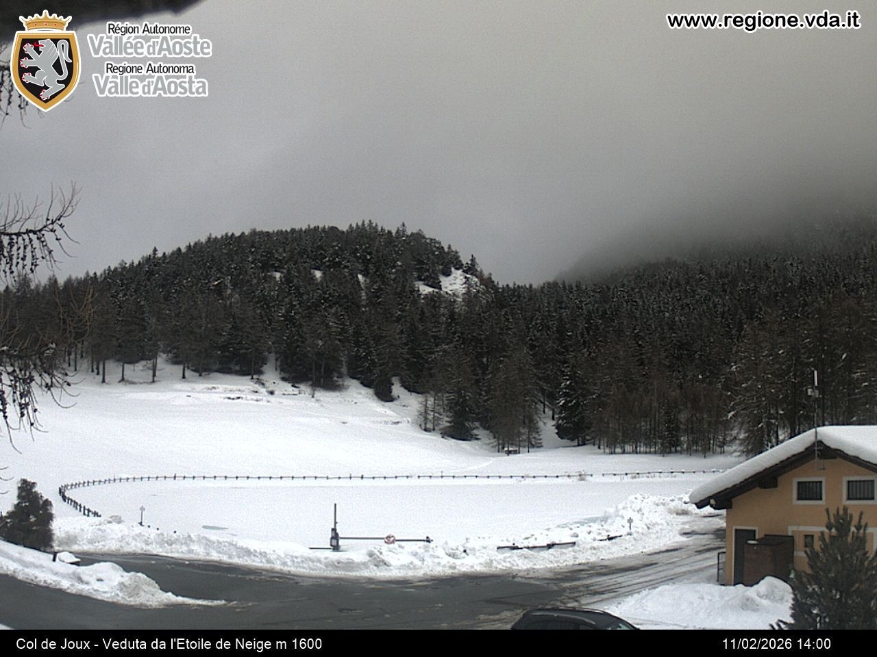 Archiv Foto Webcam Colle di Joux - Aostatal
