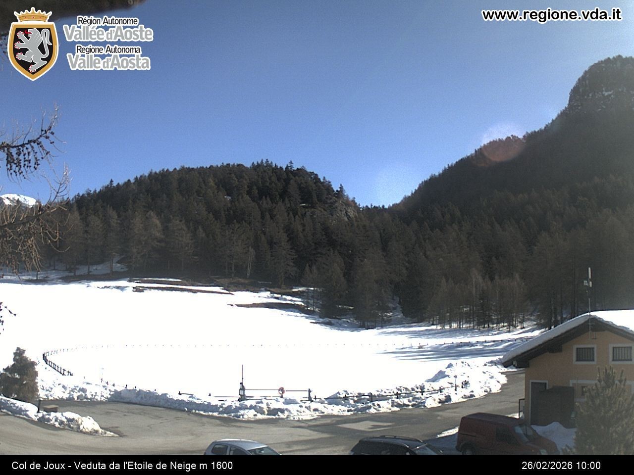 Archived image Webcam Colle di Joux