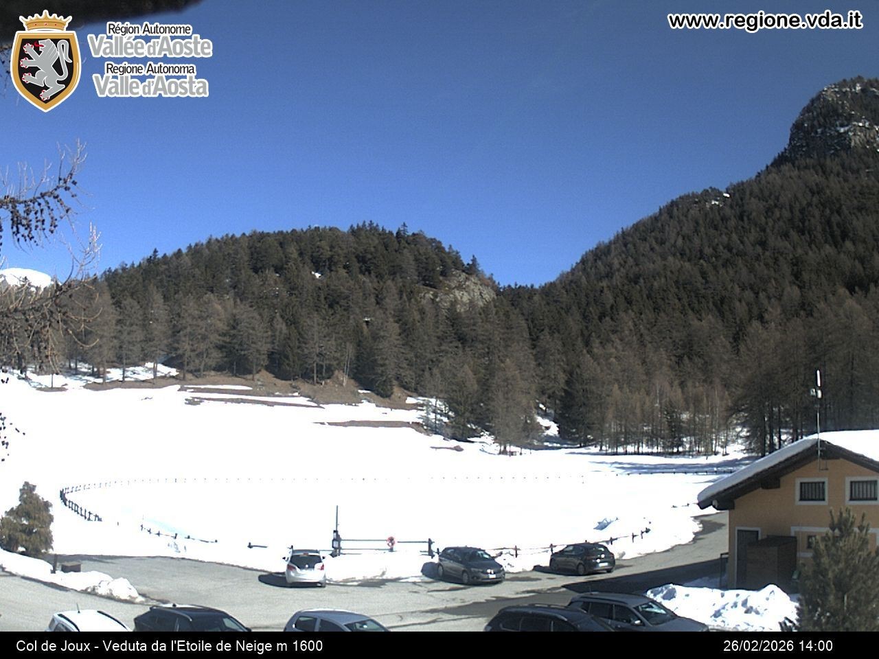 Archived image Webcam Colle di Joux