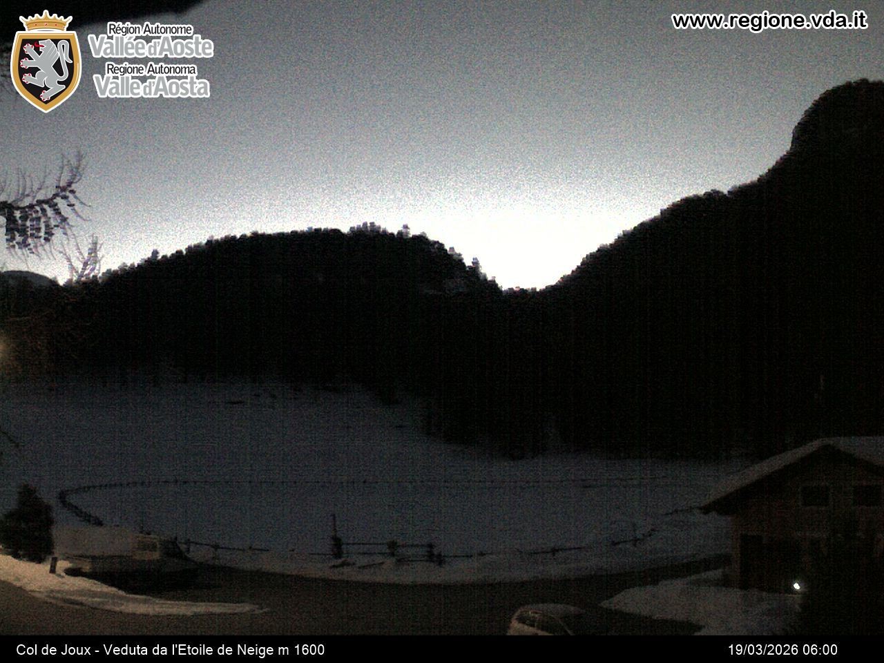 Archiv Foto Webcam Colle di Joux - Aostatal