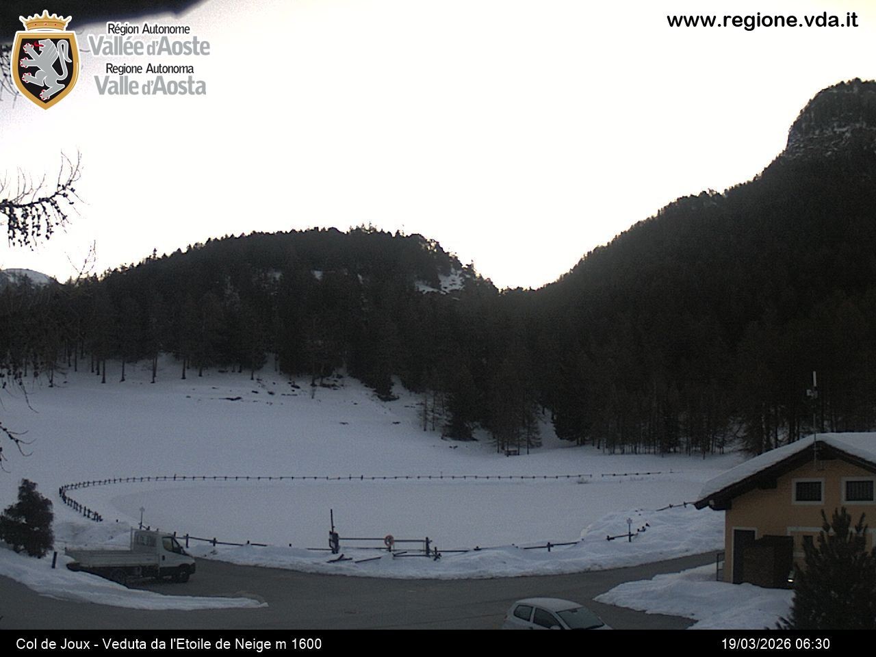 Archiv Foto Webcam Colle di Joux - Aostatal