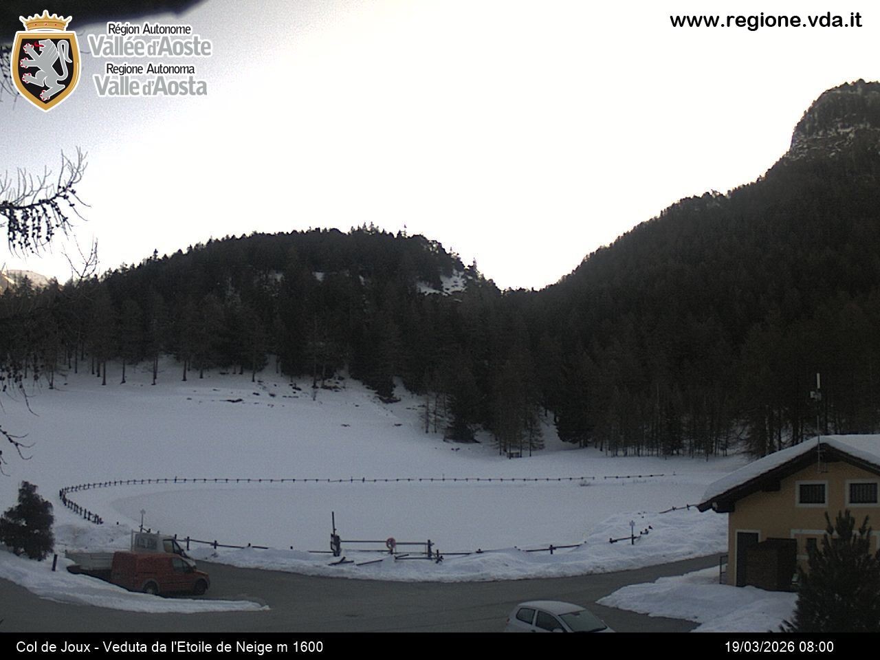 Archiv Foto Webcam Colle di Joux - Aostatal