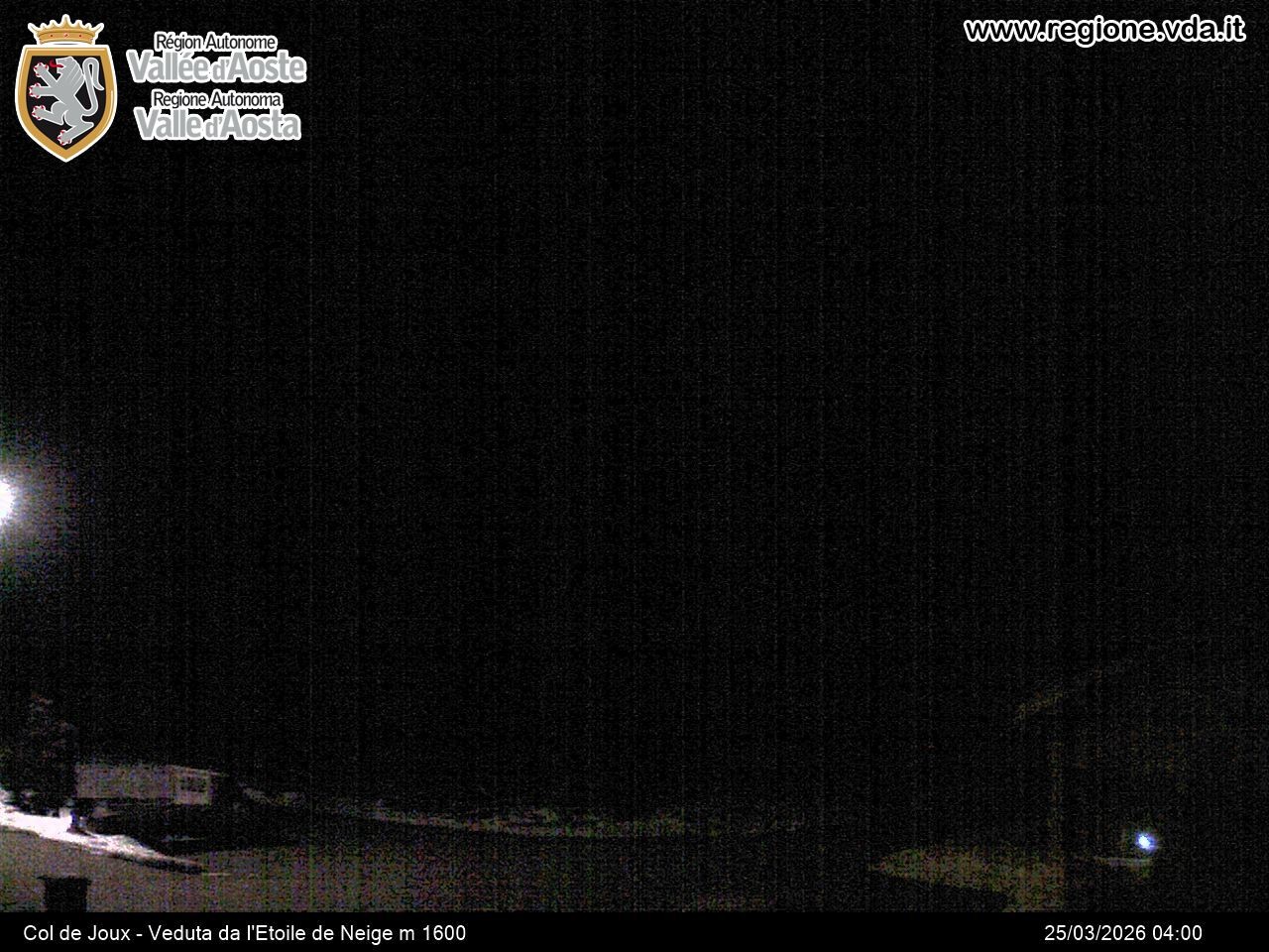 Archiv Foto Webcam Colle di Joux - Aostatal