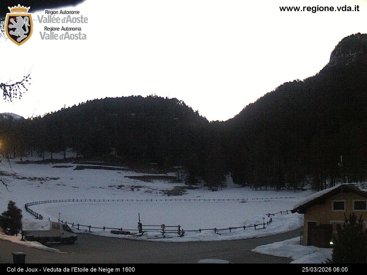 Archiv Foto Webcam Colle di Joux - Aostatal