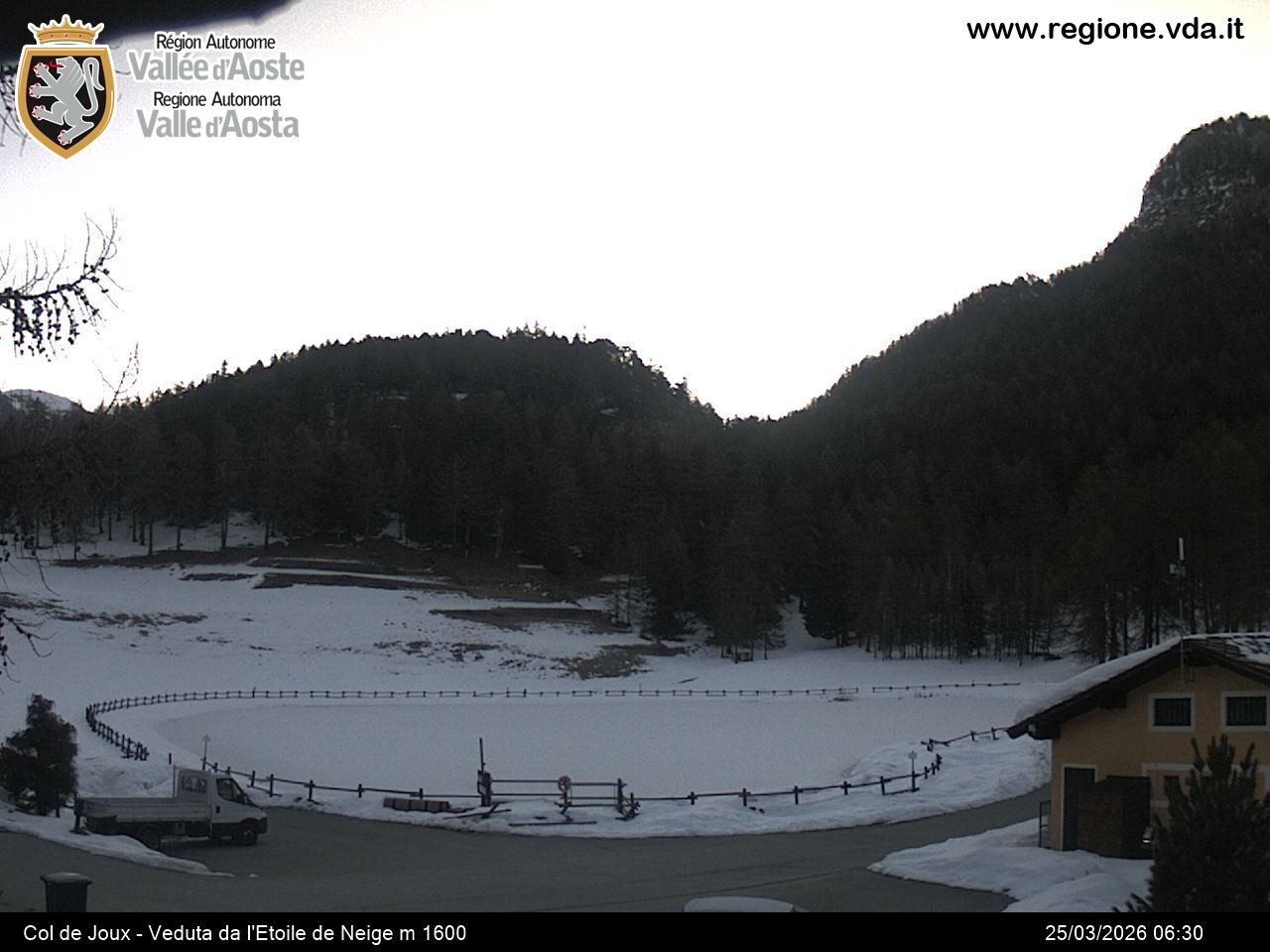 Archiv Foto Webcam Colle di Joux - Aostatal