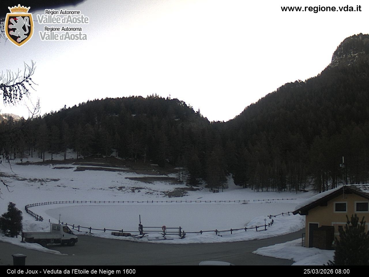 Archiv Foto Webcam Colle di Joux - Aostatal