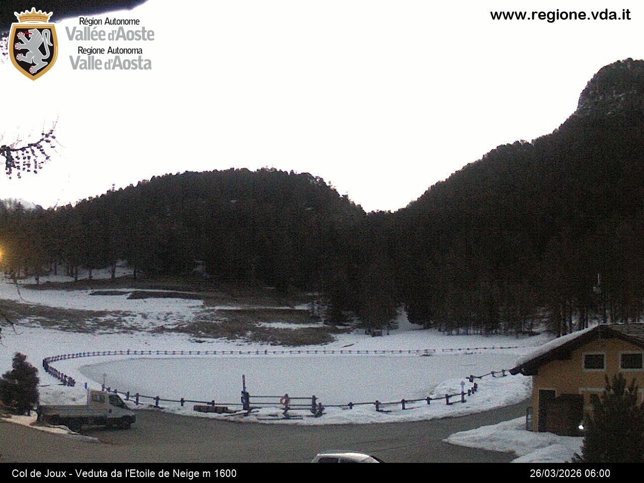 Archiv Foto Webcam Colle di Joux - Aostatal