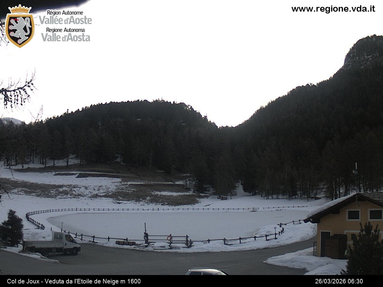 Archiv Foto Webcam Colle di Joux - Aostatal
