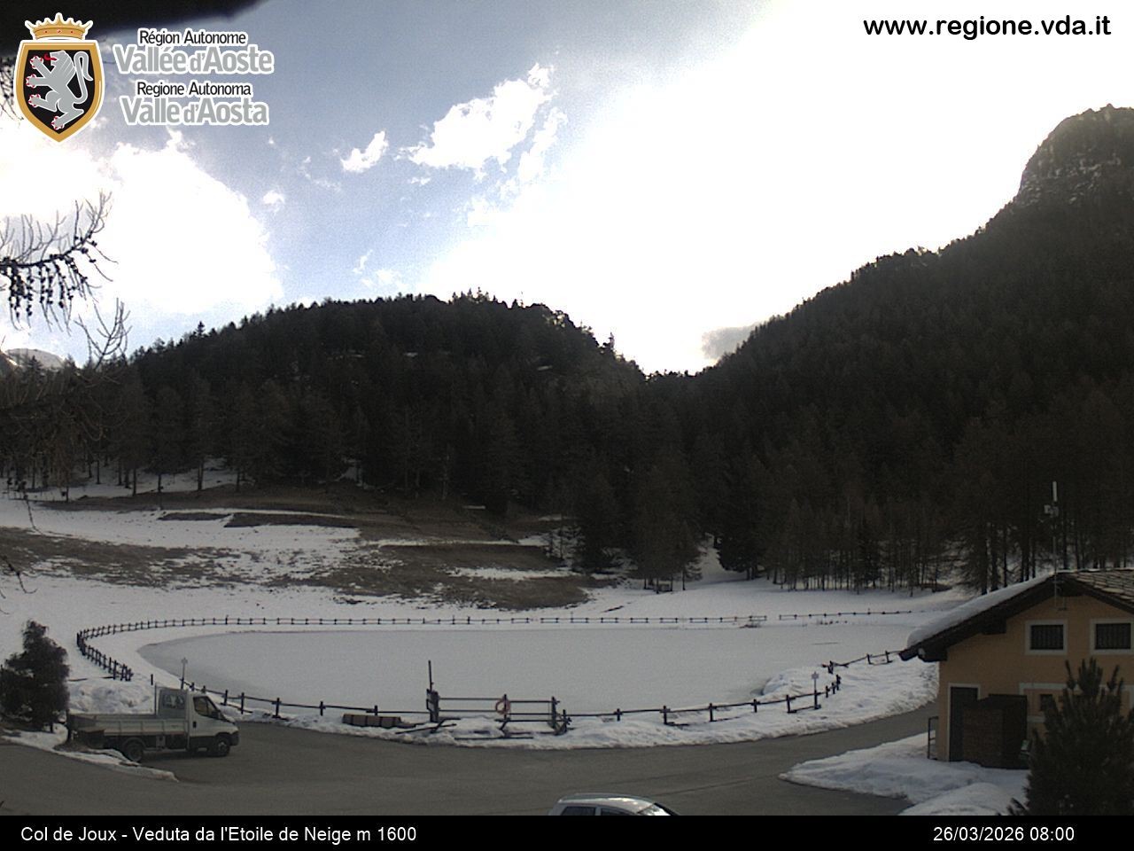 Archiv Foto Webcam Colle di Joux - Aostatal