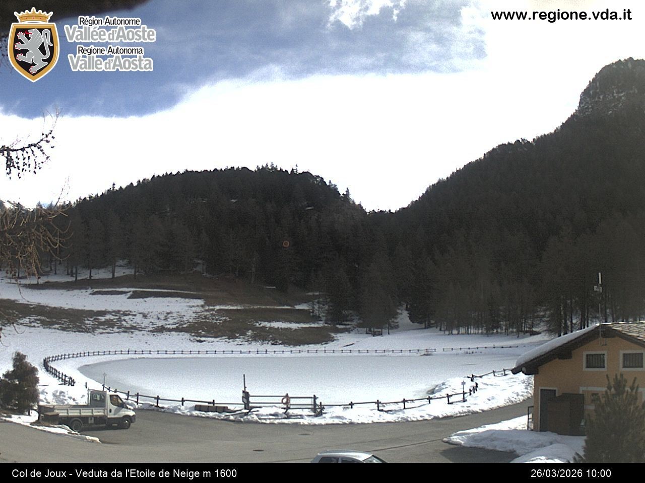 Archiv Foto Webcam Colle di Joux - Aostatal