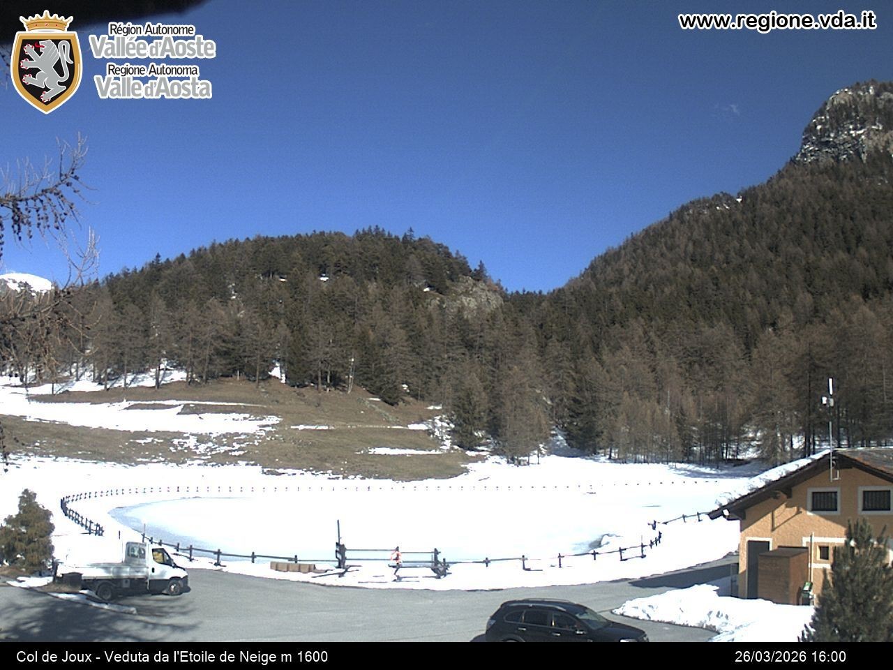 Archiv Foto Webcam Colle di Joux - Aostatal