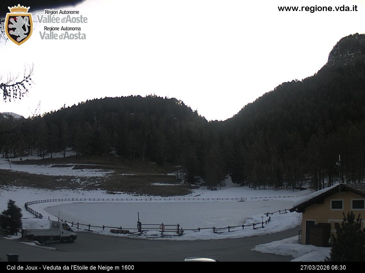Archiv Foto Webcam Colle di Joux - Aostatal