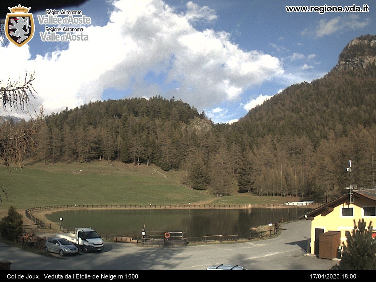 Archiv Foto Webcam Colle di Joux - Aostatal