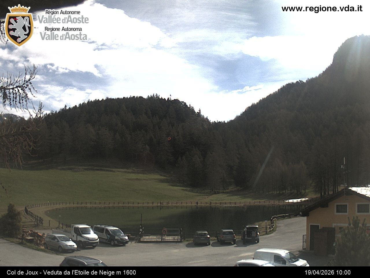 Archiv Foto Webcam Colle di Joux - Aostatal